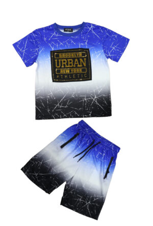 Urban blauw/wit