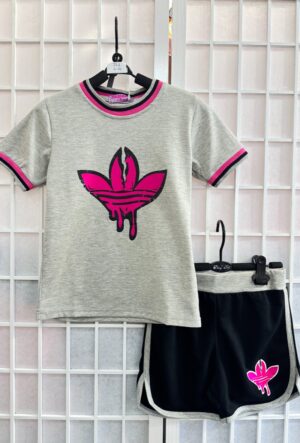 Grijze leuke set