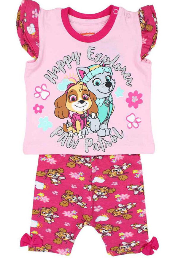 Paw patroll set roze
