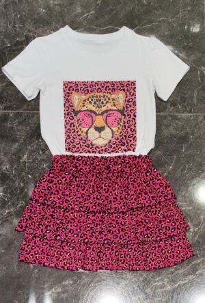 Set leeuw Fuschia