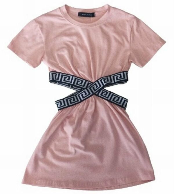 Kruisjurk licht roze