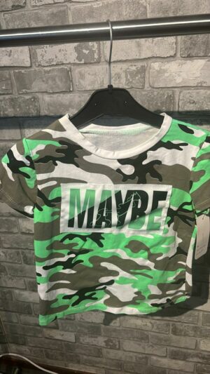 Groene maybe shirt
