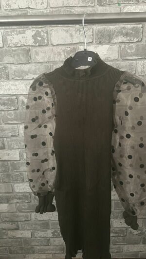 Leger groene jurk