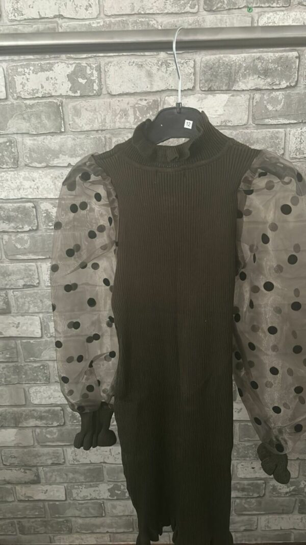 Leger groene jurk