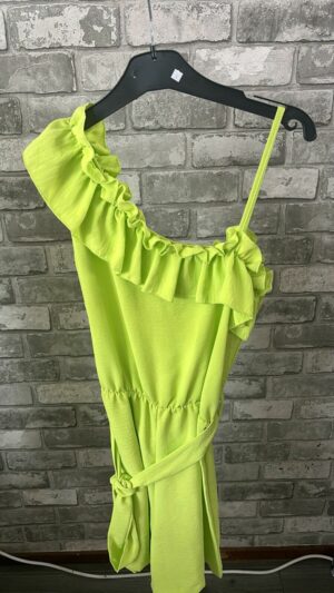 Jumpsuit fell groen