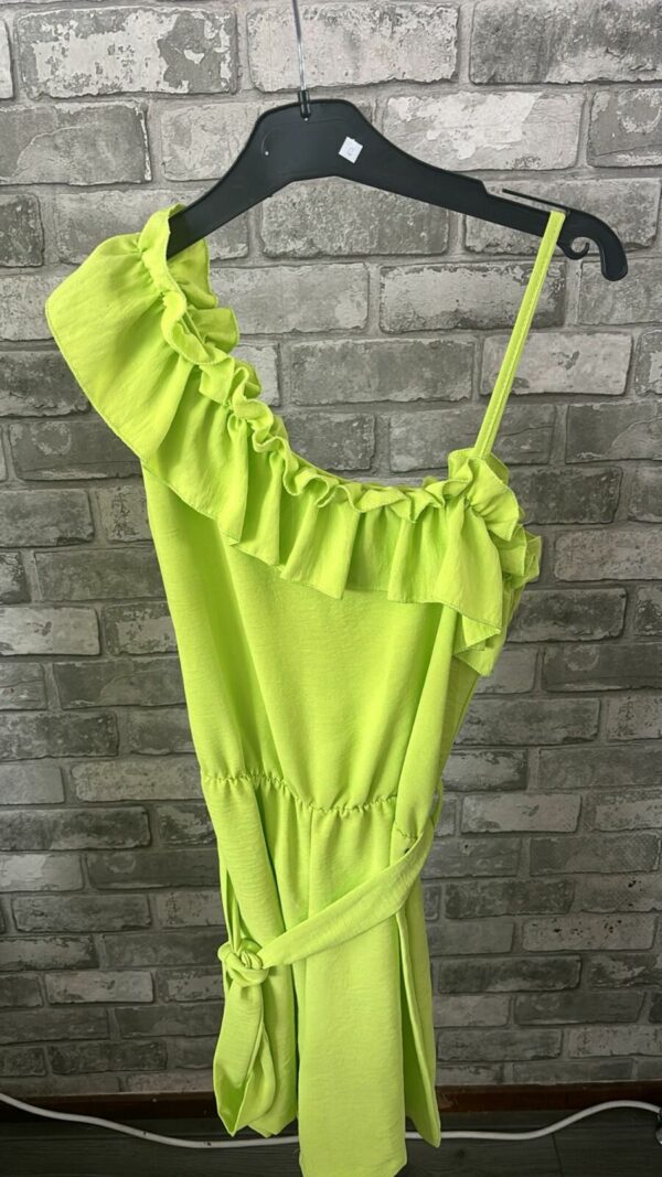Jumpsuit fell groen