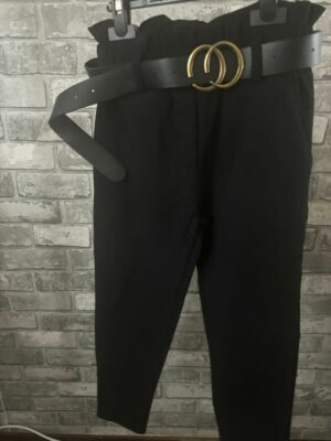 Zwarte Cargo broek