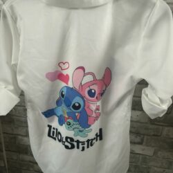 Blouse stitch blauw. - Afbeelding 2