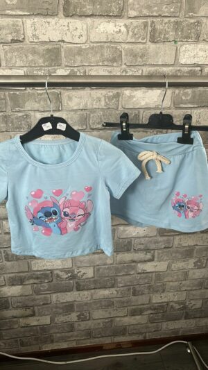 blauwe stitch set