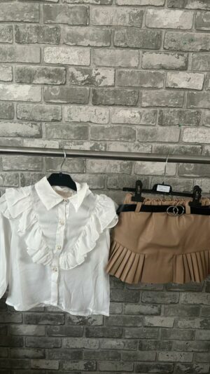 Chic setje witte blouse