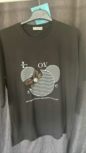 Leuk zwart shirtje voor dames