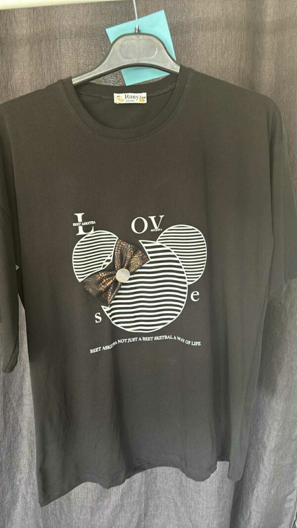 Leuk zwart shirtje voor dames