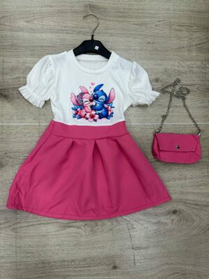 stitch jurkje met tas