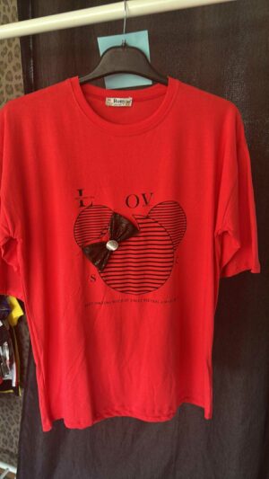 Leuk Rood Shirtje voor Dames