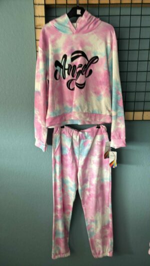 Kleurrijk Angel Pak voor Meisjes – Trui & Broek
