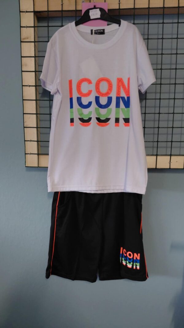 wit icon set met kleur