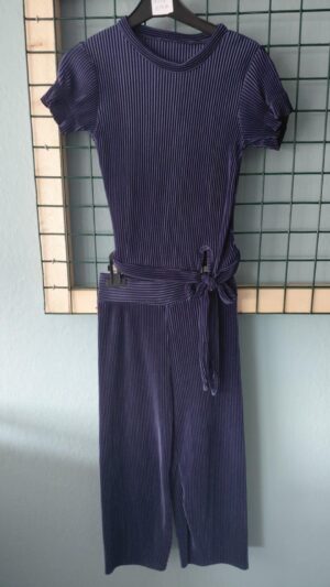 luchtige set donker blauw