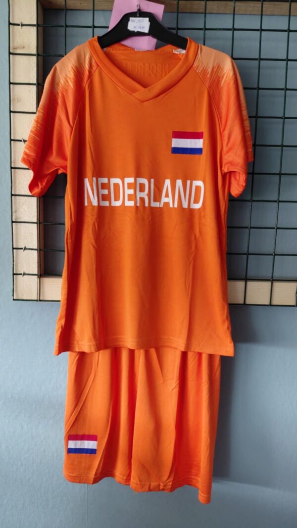 Oranje Nederlands Voetbal Set