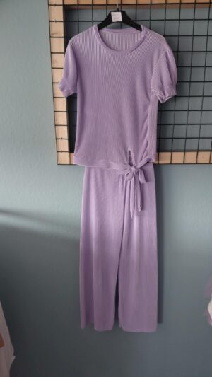 Luchtige set lila