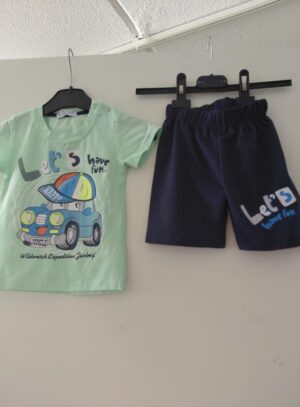Groene auto set voor jongens 🚗💚