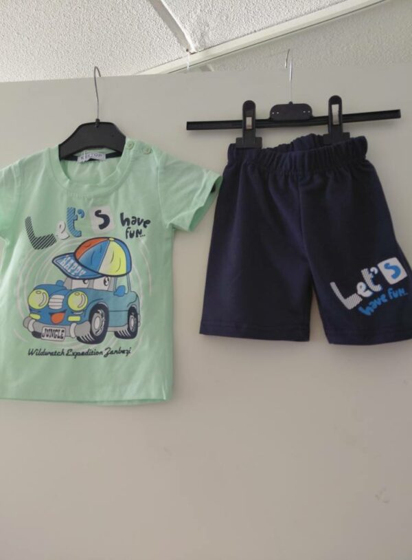 Groene auto set voor jongens 🚗💚