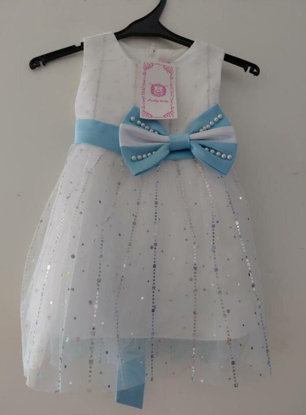Blauw prinsessenjurkje voor meisjes 💙👑