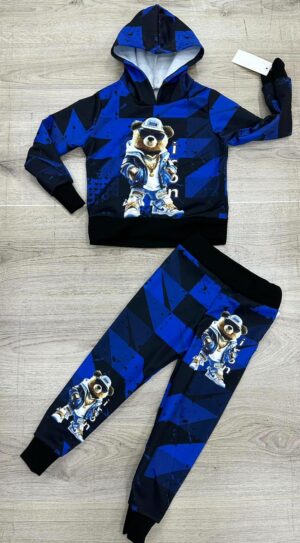 Stoer blauw icon setje.