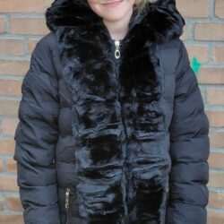 Comfortabele Warme Jas met Bontdetails – Valt een maat groter - Afbeelding 2